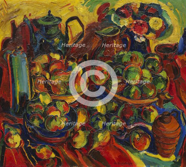 Still Life, c1922. Creator: Böckstiegel, Peter August (1889-1951).