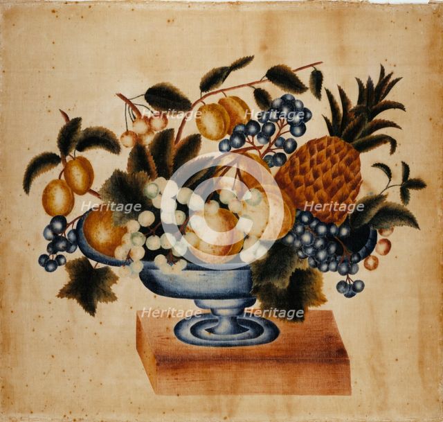 Still Life, ca. 1830-1848. Creator: Elizabeth W. Capron.