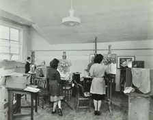Still life class, Saint Martin's School of Art, London, 1939