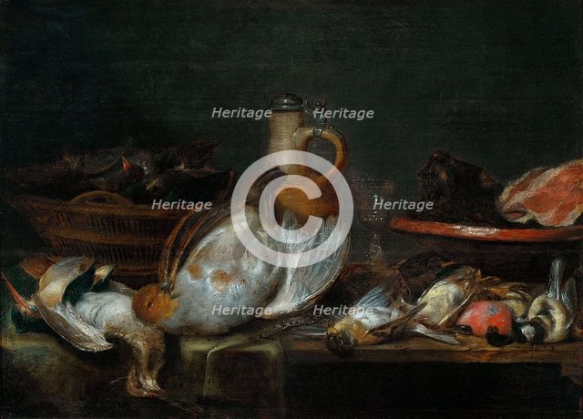 Still life, Early 17th cen.. Artist: Adriaenssen, Alexander (1587-1661)