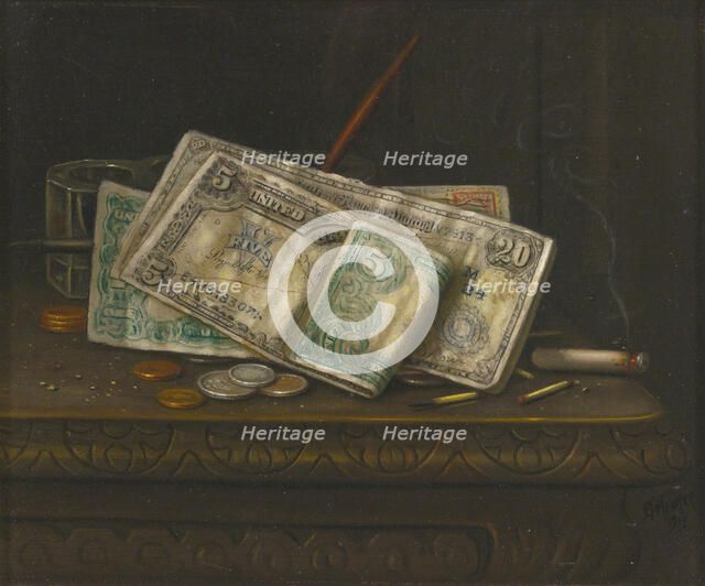 Still Life, early-mid 20th century.  Creator: Charles Alfred Meurer.