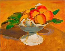 Still Life, Fruit, c1930. Creator: Bernard Meninsky
