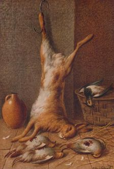 Still Life Hare c1895. Artist: William Cruikshank