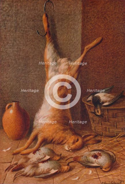 'Still Life  Hare', c1895. Artist: William Cruikshank.