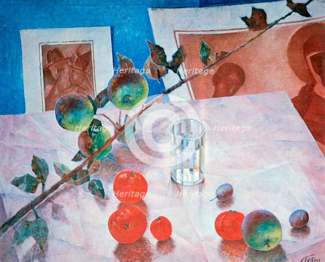 'Still Life in Pink', 1918. Artist: Kuz'ma Petrov-Vodkin