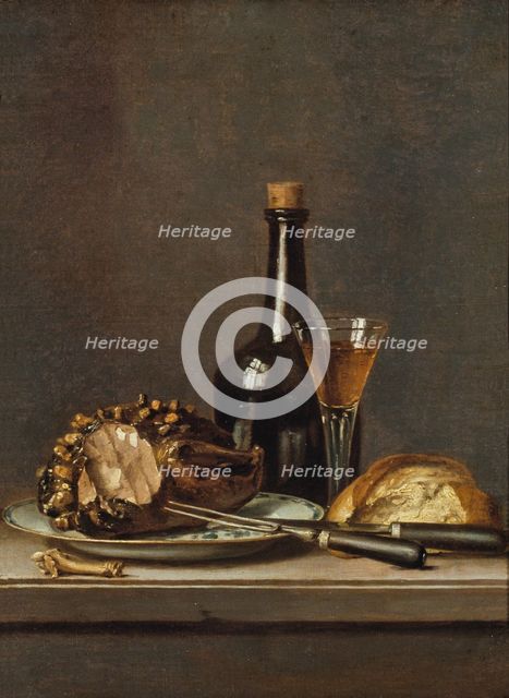 Still Life, mid-18th-early 19th century. Creator: Per Hillestrom.