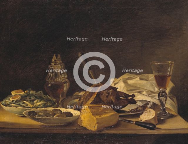 Still Life, mid-18th-early 19th century. Creator: Per Hillestrom.