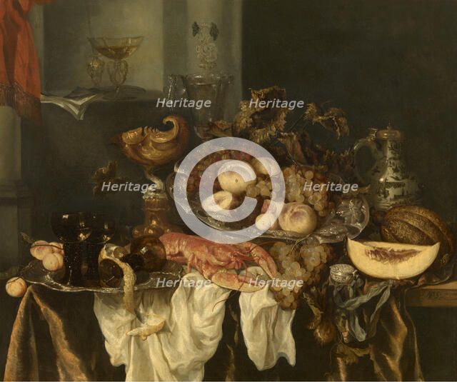 Still Life, mid-late 17th century. Creator: Abraham van Beyeren.