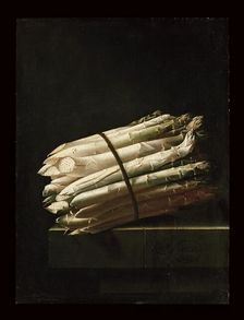 Still Life of Asparagus, 1699. Artist: Adriaen Coorte