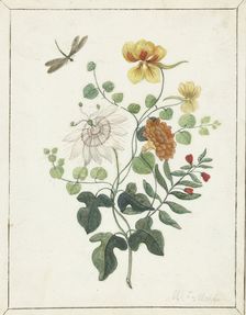 Still Life of Flowers, c.1600-c.1687. Creator: Machtelt Moninckx
