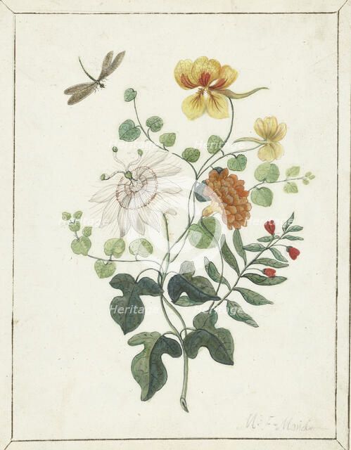 Still Life of Flowers, c.1600-c.1687. Creator: Machtelt Moninckx.