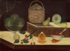 Still Life of Fruit, c. 1865/1880. Creator: Unknown