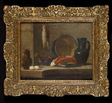 Still Life of Kitchen Utensils, c1733-1734. Artist: Jean-Simeon Chardin