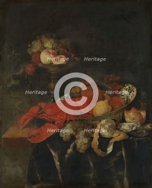 Still Life, probably between 1640 and 1690. Creator: Abraham van Beyeren.