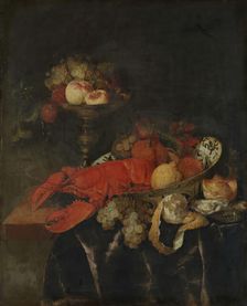 Still Life, probably between 1640 and 1690. Creator: Abraham van Beyeren