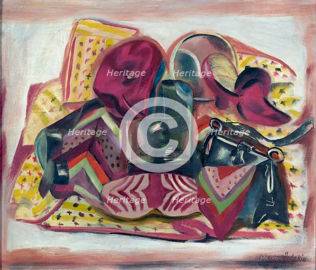 Still life: Self-portrait,  c1935. Creator: Frances Hodgkins.