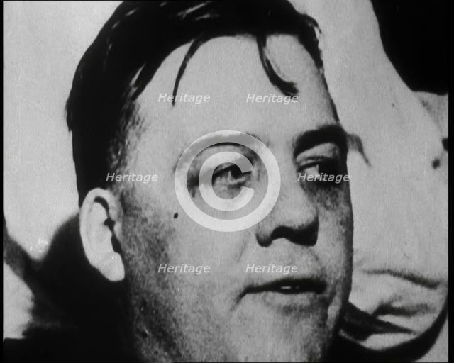 Still Shots of a Male American Civilian, 1930. Creator: British Pathe Ltd.
