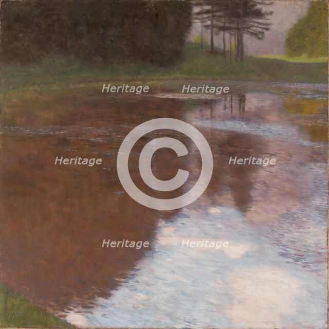 Still Pond, 1899. Artist: Klimt, Gustav (1862-1918)