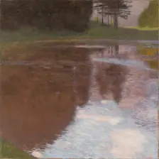 Still Pond, 1899. Artist: Klimt, Gustav (1862-1918)