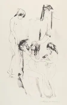 Stir of Shadowed Melodies, 1919-1920. Creator: Arthur Davies