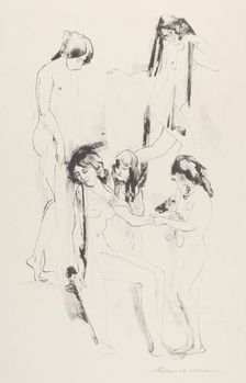 Stir of Shadowed Melodies, 1919-1920. Creator: Arthur Davies