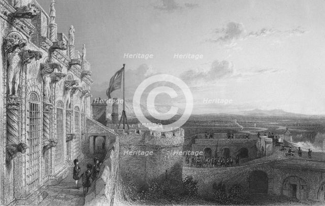 'Stirling Castle', 19th century.  Creator: W Wallis.