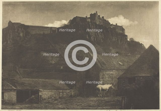 Stirling Castle, c. 1903. Creator: James Craig Annan.
