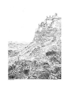 Stirling Castle, Stirlingshire, 19th century. Artist: S Leith