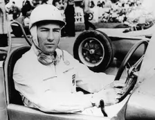 Stirling Moss at Goodwood, 1954