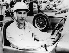 Stirling Moss at Goodwood, 1954