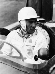 Stirling Moss at Goodwood, 1954
