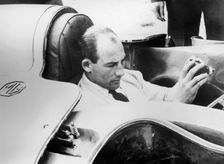 Stirling Moss in the MG EX181, 1957