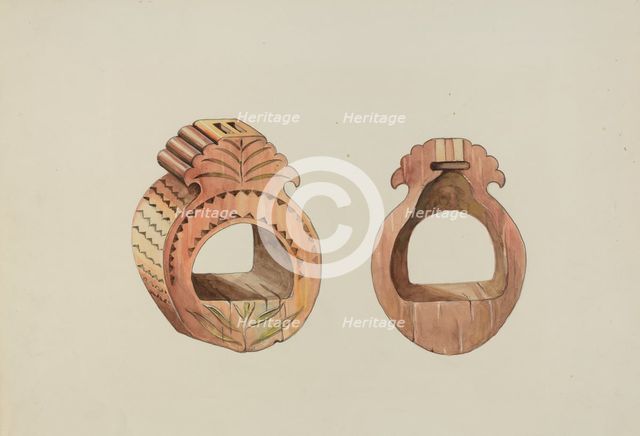 Stirrup, 1935/1942. Creator: Unknown.
