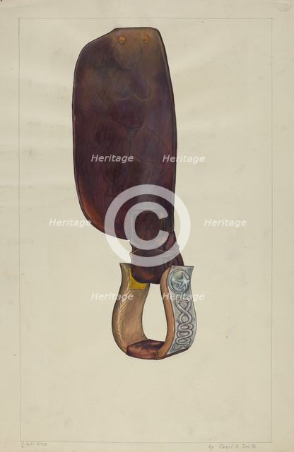 Stirrup, 1935/1942. Creator: Cecil Smith.