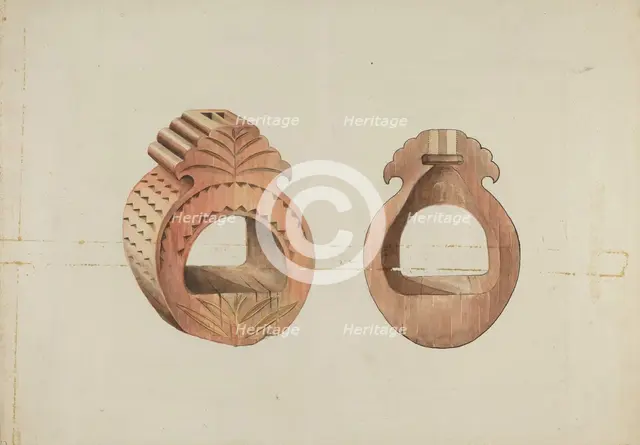 Stirrup, 1935/1942. Creator: Gerald Transpota.