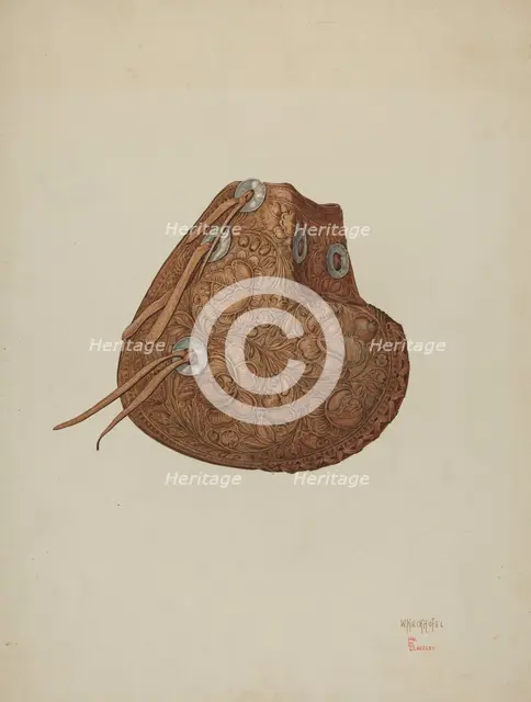 Stirrup, c. 1939. Creator: William Kieckhofel.