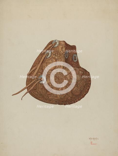 Stirrup, c. 1939. Creator: William Kieckhofel.