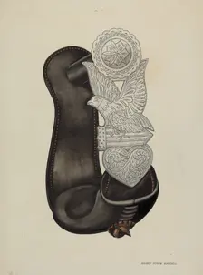 Stirrup, c. 1940. Creator: Harry Mann Waddell