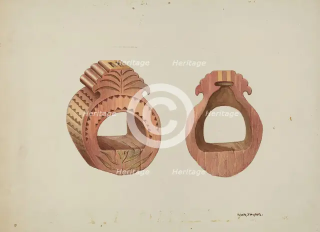 Stirrup, c. 1940. Creator: Robert W.R. Taylor.