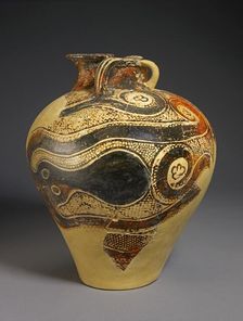 Stirrup jar, Late Minoan II Period, c1450 -1400BC