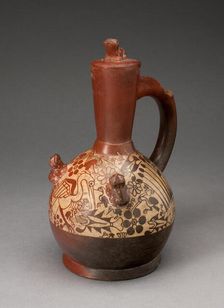 Stirrup-Spout Vessel, 100 B.C./A.D. 500. Creator: Unknown