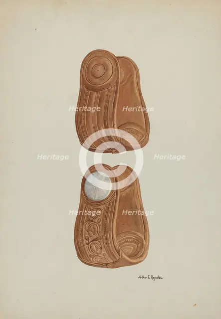 Stirrups, c. 1940. Creator: Arthur P. Reynolds.