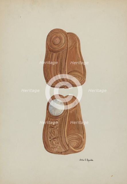 Stirrups, c. 1940. Creator: Arthur P. Reynolds.