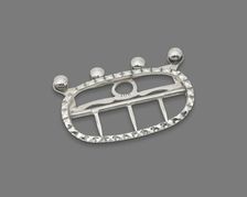 Stock Buckle, 1745/75. Creator: Daniel Dupuy