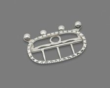 Stock Buckle, 1745/75. Creator: Daniel Dupuy