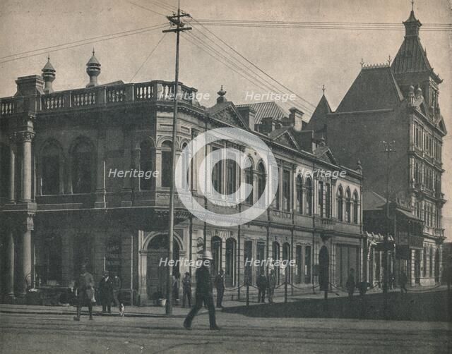 'Stock Exchange, Johannesburg', c1900. Creator: Unknown.