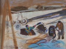 Stock Sound, 1940. Creator: Eric Hallstrom