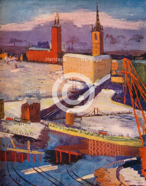 'Stockholm', c1933 (1935). Artist: Isaac Grunewald.