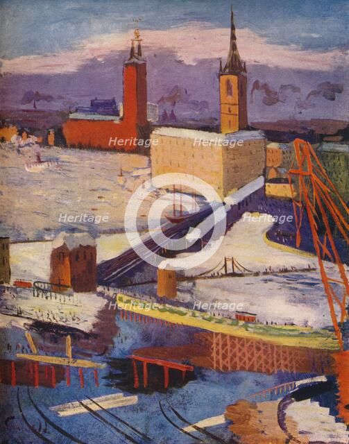 'Stockholm', c1933 (1935). Artist: Isaac Grunewald.