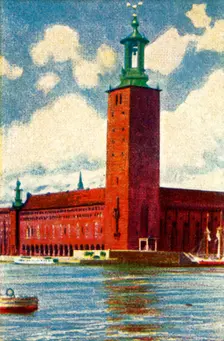 Stockholm City Hall, c1928. Creator: Unknown